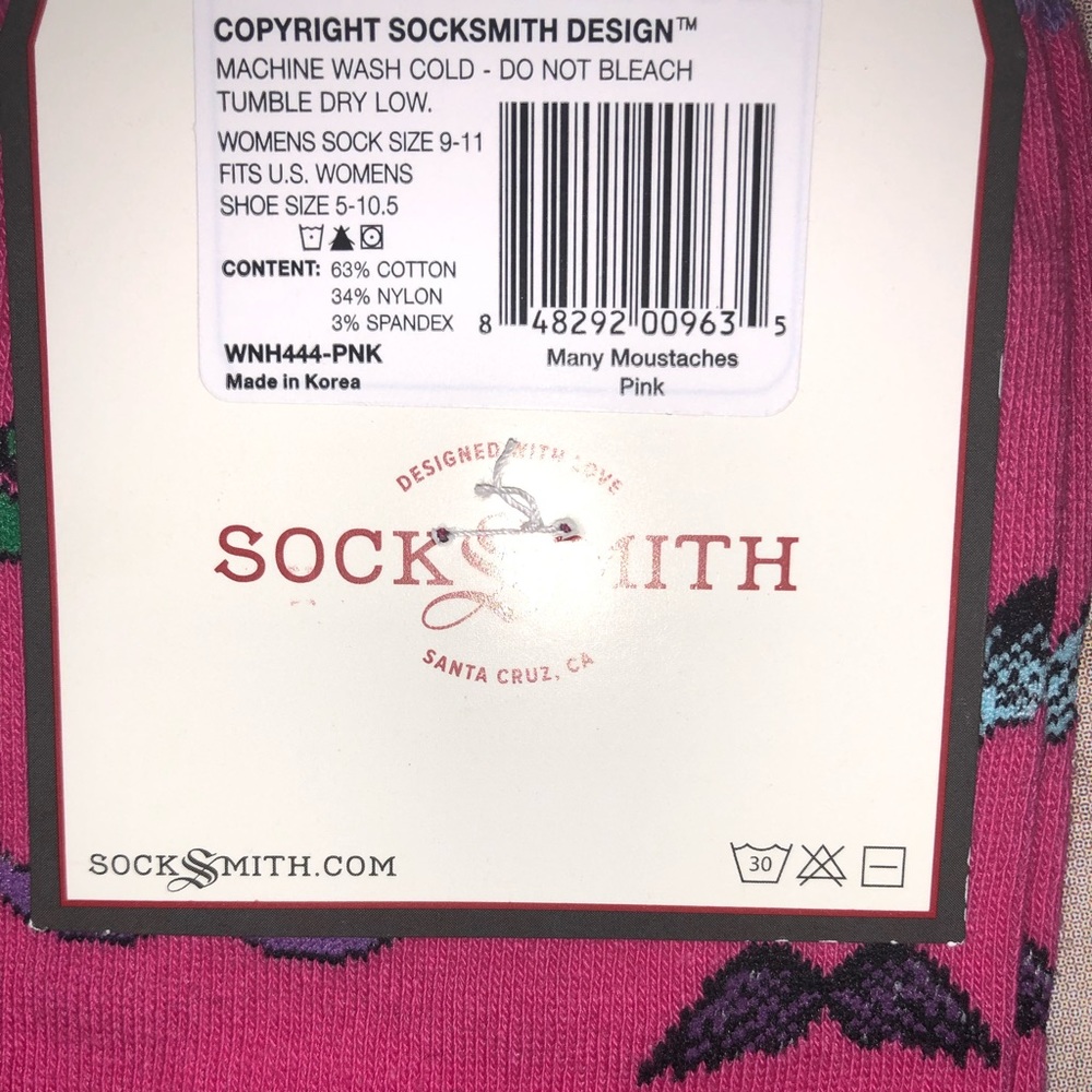 Mustache Knee High Socks - Picture 4 of 4
